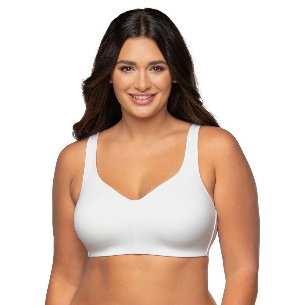 Vanity Fair Womens Wireless Bra Radiant Collection - Comfort in White